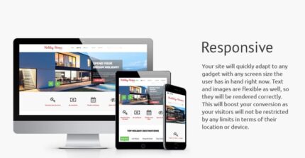 Template Situs Web Sewa Rumah Liburan - Fitur Gambar 1