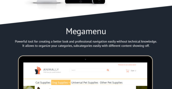 Tema Magento Animally - Fitur Gambar 3