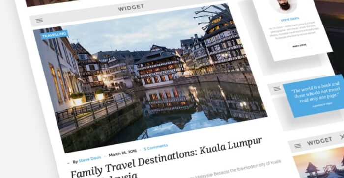 Travelop - Tema WordPress Blog Perjalanan - Fitur Gambar 3