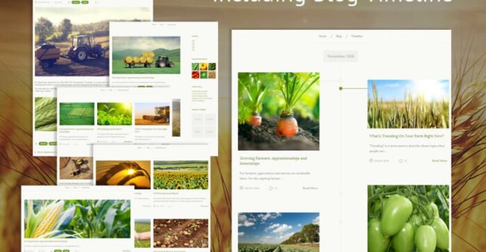 Template Situs Web Pertanian Organik - Pertanian Serbaguna - Fitur Gambar 9