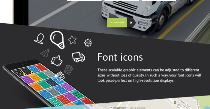 Template Halaman Arahan Ekspres - Fitur Gambar 3