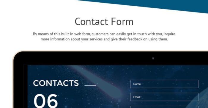 Template Situs Web Tema Cosmos Landing - Fitur Gambar 4