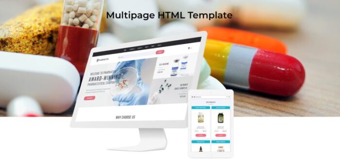 Pharmaton - Template Situs Web HTML Multihalaman Modern Toko Obat - Fitur Gambar 2