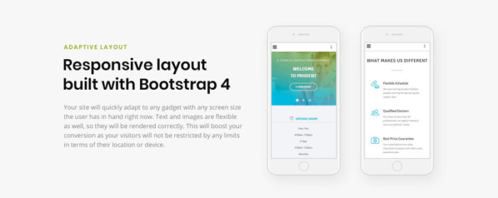 Prodent - Template Situs Web HTML Bootstrap Bersih Multihalaman Kedokteran Gigi - Fitur Gambar 5