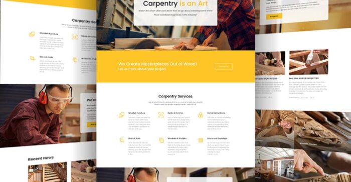 Tema WordPress Woodsmaster - Carpenter & Handyman - Fitur Gambar 11