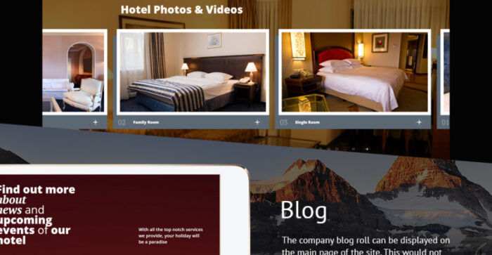 Template Situs Web Responsif 11 Kamar - Fitur Gambar 4