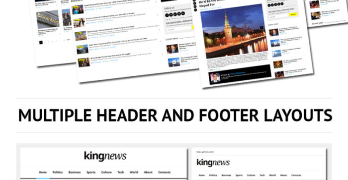 KingNews - Template Situs Web Responsif Portal Berita - Fitur Gambar 4