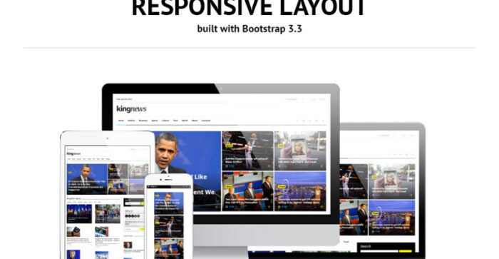 KingNews - Template Situs Web Responsif Portal Berita - Fitur Gambar 11