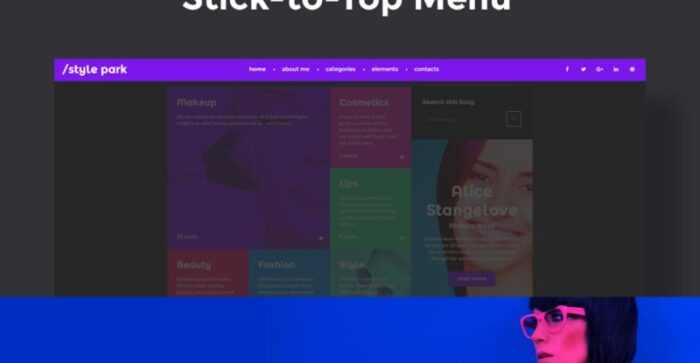 Style Park - Template Situs Web Mode - Fitur Gambar 4