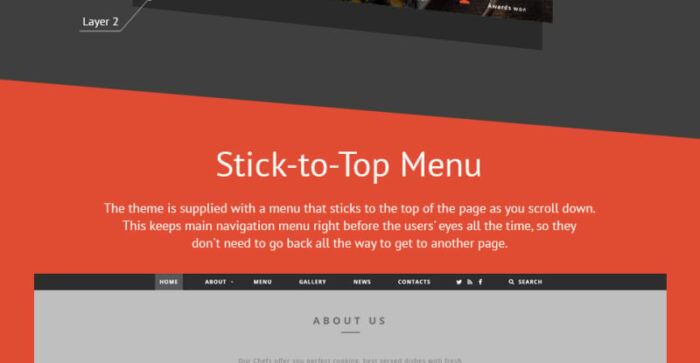 Tasty - Template Situs Web Kafe dan Restoran - Fitur Gambar 3