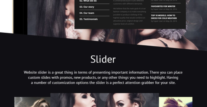 Template Joomla Fashion Online - Fitur Gambar 3