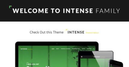 Template Situs Web Penasihat Keuangan Intens - Fitur Gambar 1