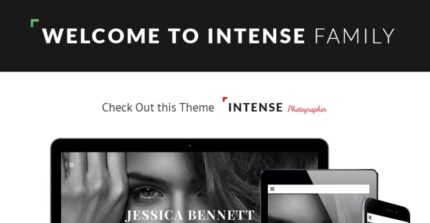 Jessica Bennett - Template Situs Web HTML5 Portofolio Fotografer - Fitur Gambar 1