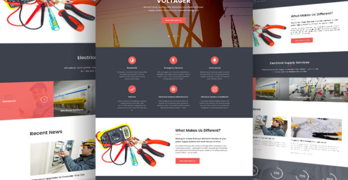 Voltager - Tema WordPress Layanan Listrik & Teknisi Listrik - Fitur Gambar 11