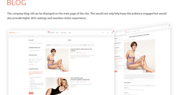 Petty - Tema Magento Toko Lingerie - Fitur Gambar 6