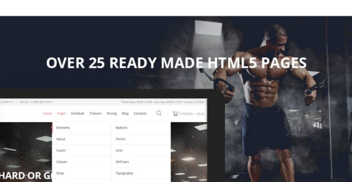 Template Situs Web FitnessSport - Fitur Gambar 5