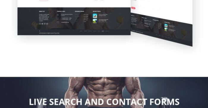 Template Situs Web FitnessSport - Fitur Gambar 8