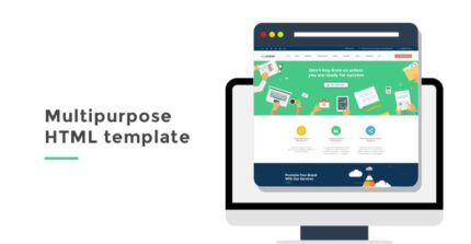 Template Situs Web Responsif SEO - Fitur Gambar 1