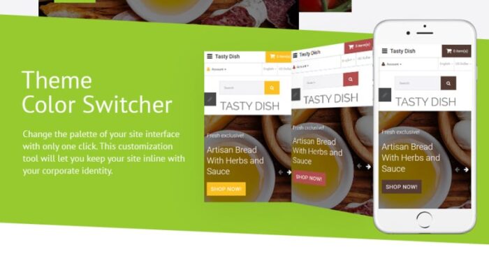 Template OpenCart Tasty Dish - Fitur Gambar 4