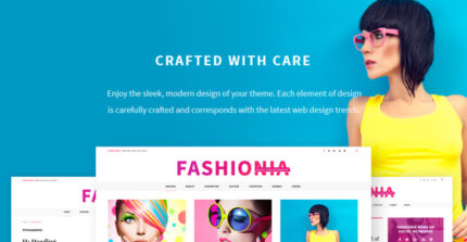 Fashionia - Tema WordPress Responsif Majalah Mode Online - Fitur Gambar 1