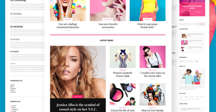 Fashionia - Tema WordPress Responsif Majalah Mode Online - Fitur Gambar 2