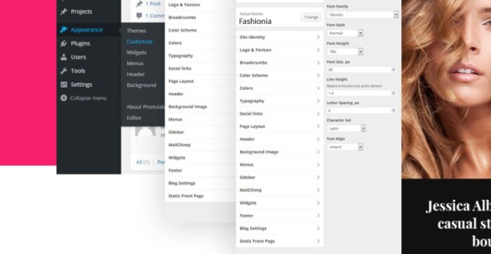 Fashionia - Tema WordPress Responsif Majalah Mode Online - Fitur Gambar 6