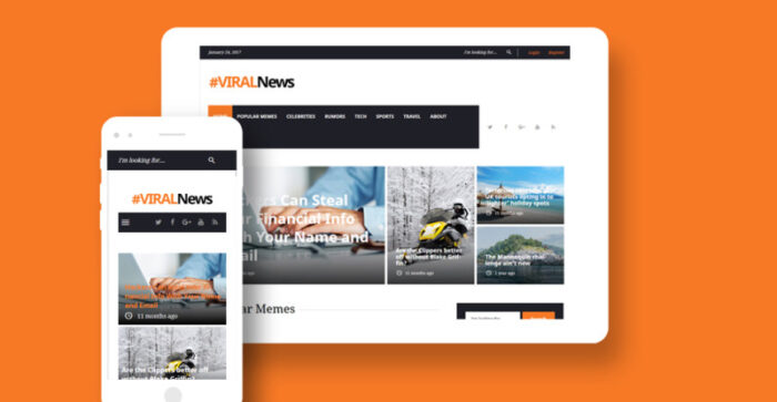 Tema WordPress Portal Berita & Majalah Viral - Fitur Gambar 8