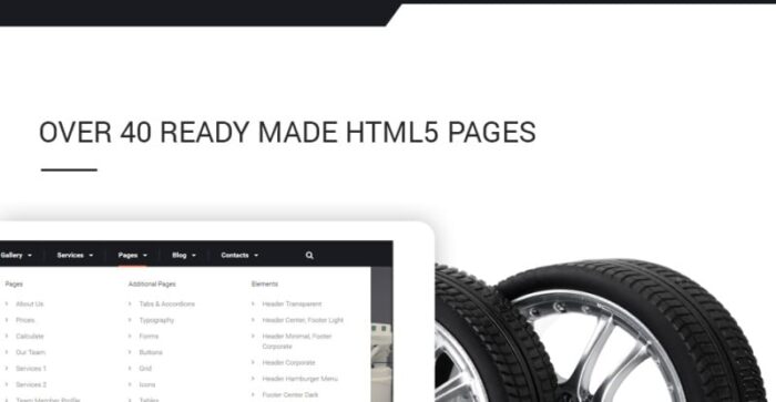 ACR Auto - Template Situs Web HTML Multihalaman Modern Perbaikan Mobil - Fitur Gambar 5