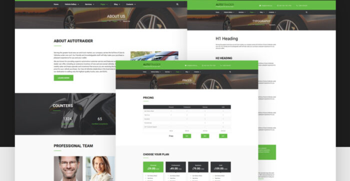 Template Situs Web AutoTrader - Fitur Gambar 6