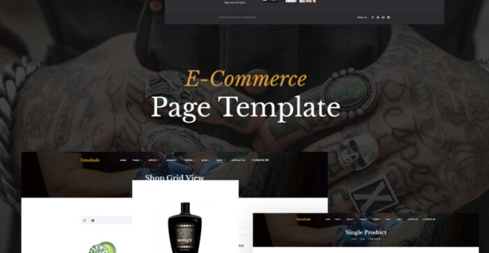 Template Situs Web HTML Responsif Salon Tato - Kecantikan - Fitur Gambar 16