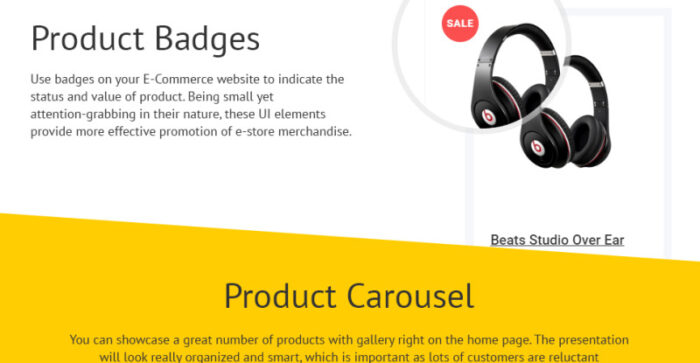 Template OpenCart Headphone - Fitur Gambar 9