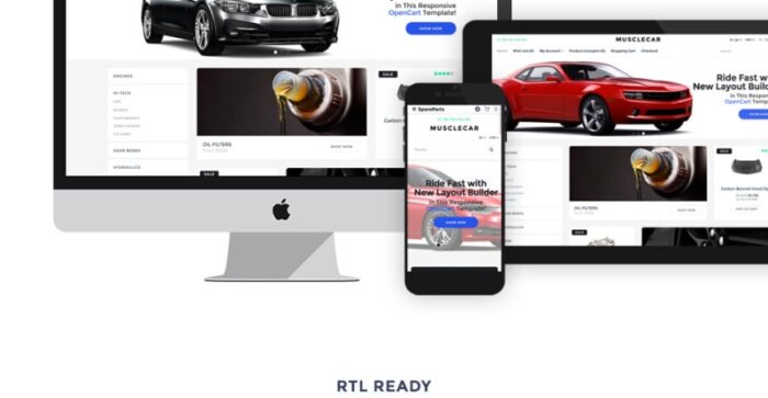 Template OpenCart Responsif Musclecar - Fitur Gambar 4