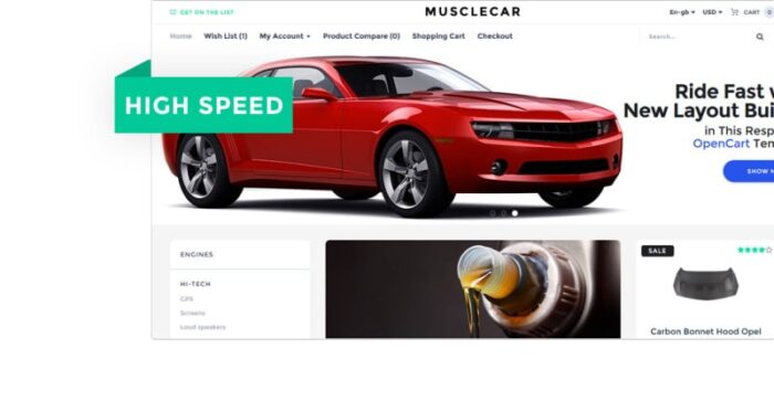 Template OpenCart Responsif Musclecar - Fitur Gambar 8