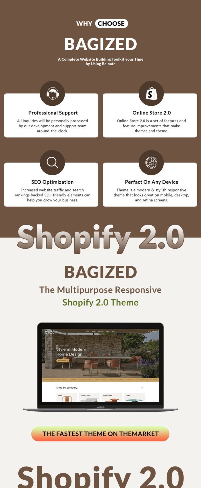 Bagized - Toko Furnitur & Dekorasi Rumah Tema Shopify 2.0 - Fitur Gambar 1