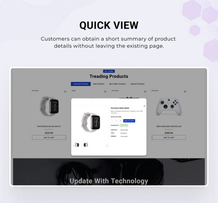 Gadget - Mega Electronics Shopify 2.0 Mega Premium Theme - Fitur Gambar 9