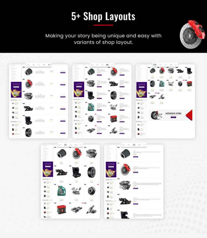 Shoppica Mega Spare–Parts Cars Shopify 2.0 Tema Responsif Premium - Fitur Gambar 11