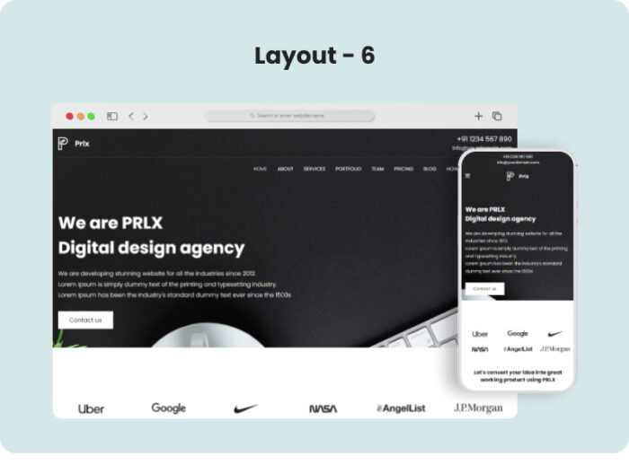 Prlx - Template HTML Agensi Digital Kreatif - Fitur Gambar 6