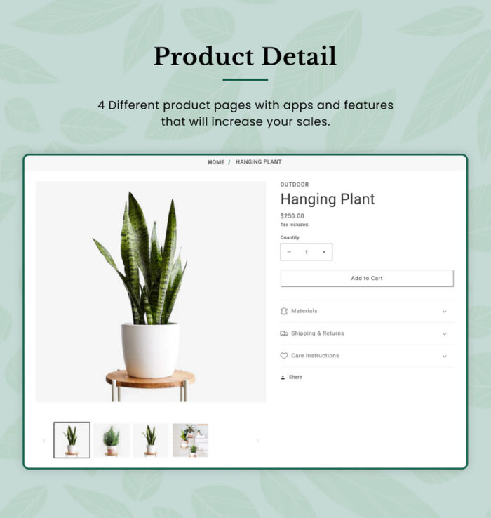 Planticy Nursery–Interior & Rumah–Furnitur Shopify 2.0 Tema Responsif Premium - Fitur Gambar 9