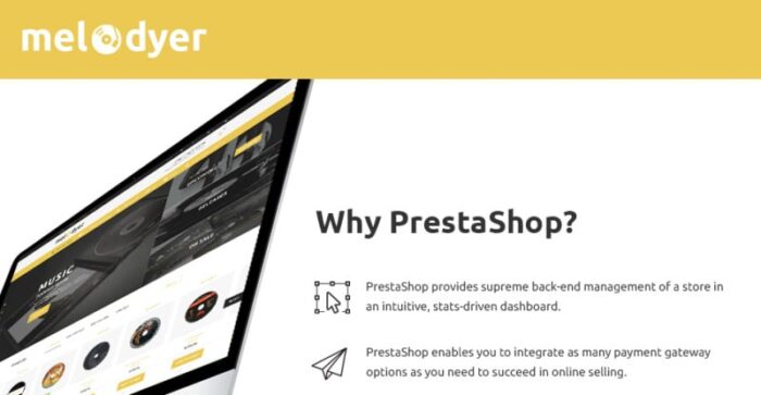 Melodyer - Tema PrestaShop Responsif Toko Audio - Fitur Gambar 1