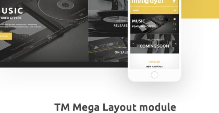 Melodyer - Tema PrestaShop Responsif Toko Audio - Fitur Gambar 5