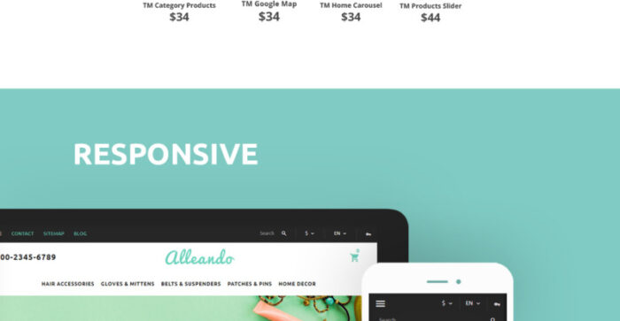 Alleando - Tema PrestaShop Responsif Aksesori Dekorasi - Fitur Gambar 4
