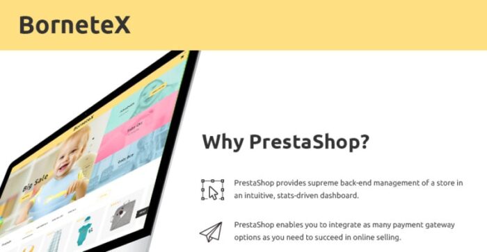 BorneteX - Tema PrestaShop Toko Bersalin - Fitur Gambar 1