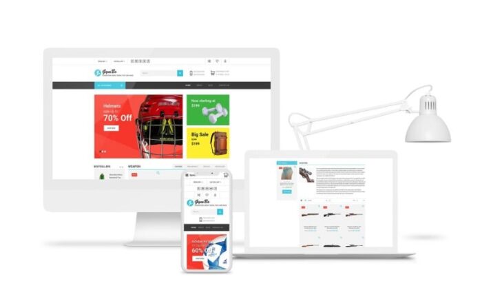 Template OpenCart GymBo - Fitur Gambar 1