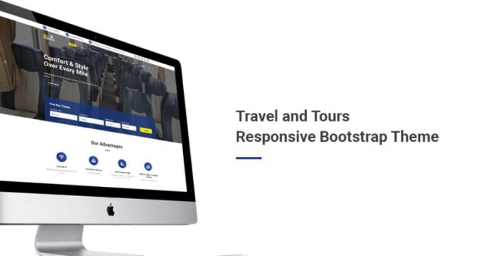 Template Situs Web Responsif Transportasi - Fitur Gambar 1