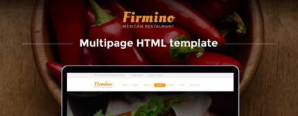 Firmino - Template Situs Web Multihalaman Restoran Meksiko - Fitur Gambar 1