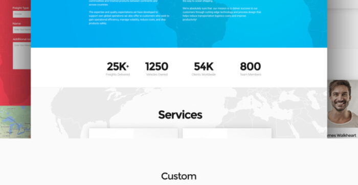 Tema WordPress Layanan Logistik & Transportasi Roadway - Fitur Gambar 9