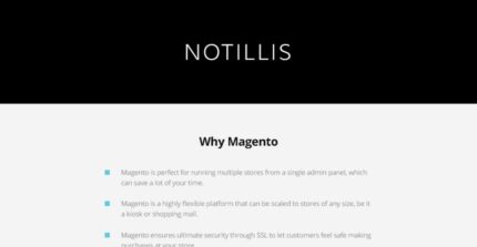 Notillis - Tema Magento Responsif Toko Sepatu - Fitur Gambar 1