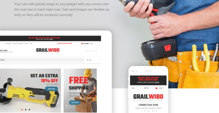 Tema Magento GrailWibo - Fitur Gambar 3