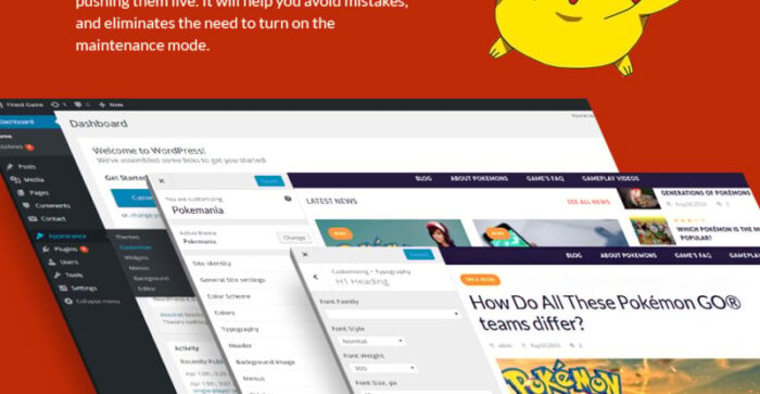 Pokemania - Tema WordPress Portal Game Pokemon - Fitur Gambar 5