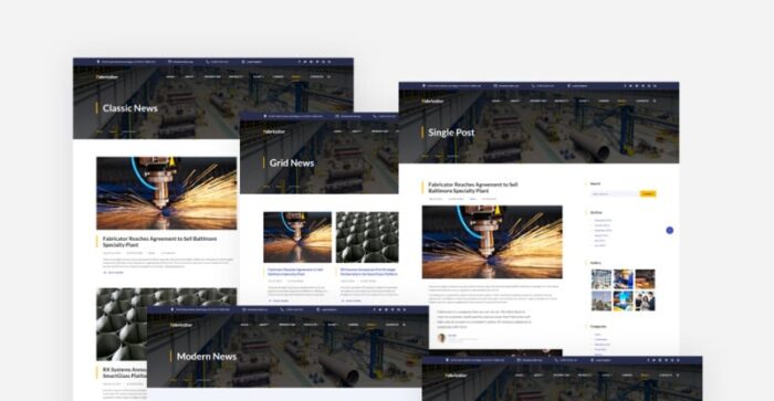 Fabricator - Template Situs Web HTML5 Perusahaan Industri - Fitur Gambar 9